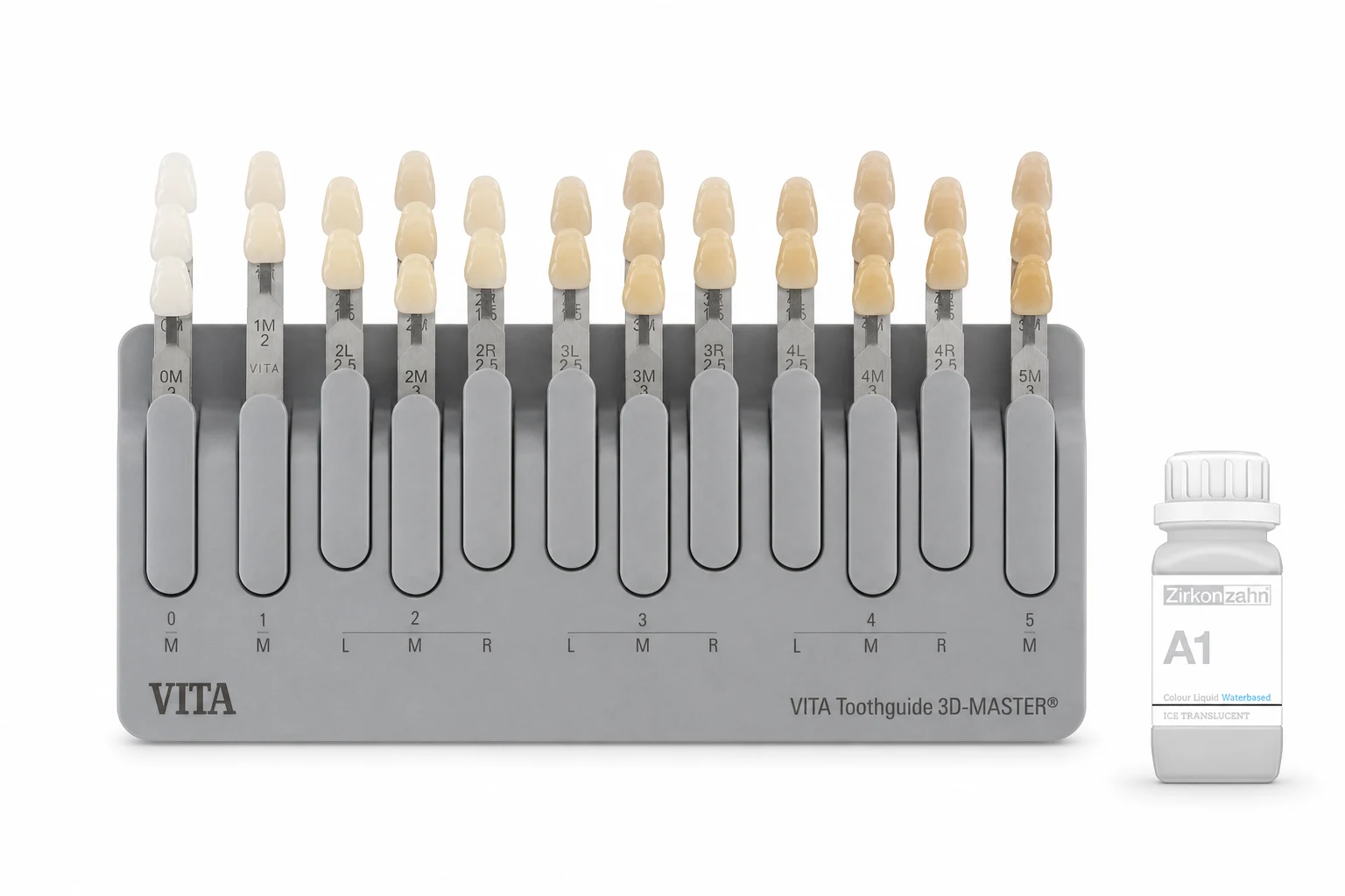 VITA Toothguide 3D-Master i Zirkonzahn Colour Liquid za shade protokol